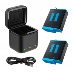Box Telesin three-channel charger + 2 batteries for GoPro Hero 11 / 10 / 9