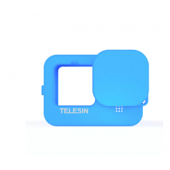 Силиконовый чехол Telesin для GoPro Hero 11/10/9 (синий) GP-HER-041-BL