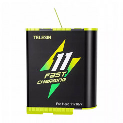 Аккумулятор (быстрая зарядка) Telesin dla GoPro 9/10/11 GP-FCB-B11