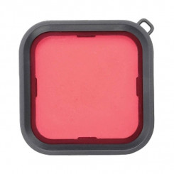 Sunnylife Diving Filter for DJI OSMO Action 3/4 (Red)