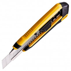 Нож Deli Tools EDL018Z со сломанным лезвием (желтый)