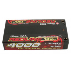 Akumulator Gens Ace Redline 4000mAh 7.6V 2S1P 130C Hard Case HV