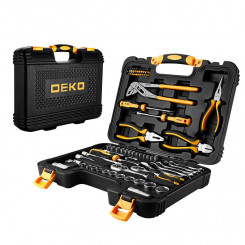 Deko Tools TZ65 tööriistakomplekt, 65 tk
