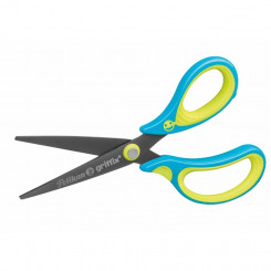 Pelikan scissors, griffix, 15 cm, blue