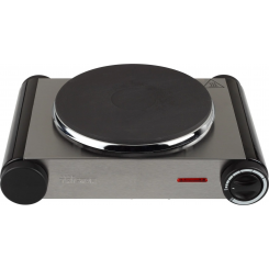 Tristar Free standing table hob KP-6191 Number of burners/cooking zones 1 Stainless Steel/Black Electric