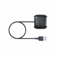 Fitbiti tarvik Versa 2 jaoks – laadimiskaabel Fitbiti tarvik Versa 2 laadimiskaabel Õhuke laadimiskaabel, mida saab hõlpsasti rahakottidesse, seljakottidesse ja mujale pakkida ning mis tahes USB-porti ühendada