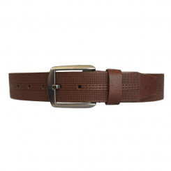 Leather belt Premium brown 3.5 x 115 cm