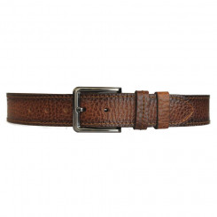 Leather belt Buffalo brown 4 x 110 cm