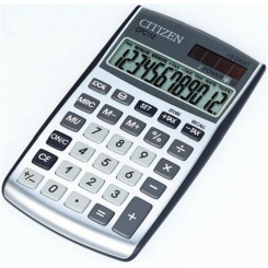 Citizen CPC-112 kalkulaator Pocket Basic Silver