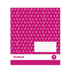 Bradley notebook 12 pages white