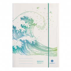 Herlitz rubber covers A4 GREENline Wave
