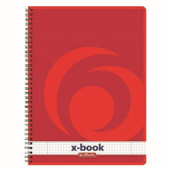 Spiral folder A4/80 square College with holes, 5 pieces in a pack