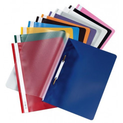 Quick binder thin a4 dark blue, 10 pieces in a pack