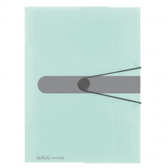 Herlitz rubber covers A4, Easy Orga, pastel mint green