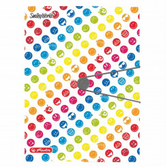 Herlitz rubber covers A4 pl. Smiley Rainbow