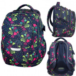 Рюкзак CoolPack Factor Lime Hearts, 29 л