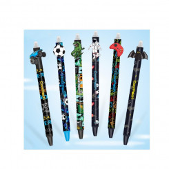 Ручка со стираемыми чернилами COLORINO, синяя, выбор для мальчиков