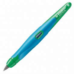 Перьевая ручка STABILO Easy Birdy P синий/зеленый