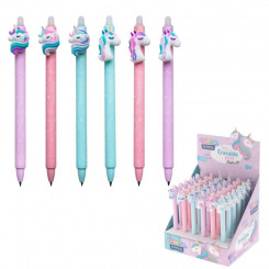 Colorino erasable ink pen, blue, Unicorn