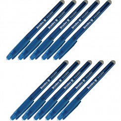Bradley erasable ink pen Wricor, blue 0.7mm, 10 pieces in a pack