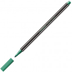 Чернильная ручка STABILO, Ручка 68-836, зеленый металлик