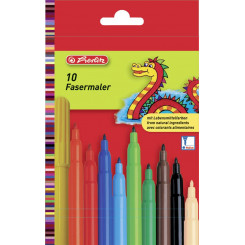Herlitz felt-tip pen, 10 colors