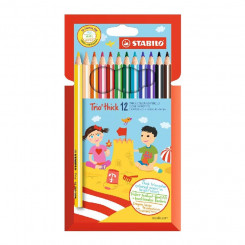 STABILO colored pencil, Trio, thick, 12 colors