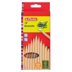 Herlitz colored pencil, wood, 12 colors