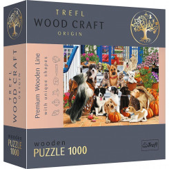 Trefl Wooden Puzzle Doggy Friendship 1000 tk