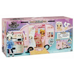 Caravan for dolls NOW! THAT'S IT! THAT'S IT! SURPRISE KITTY-CAT CAMPER 575672 Pink