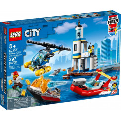 Lego City 60308 mereäärne politsei- ja tuletõrjemissioon