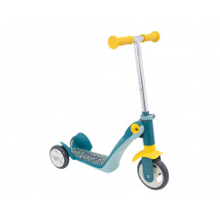 Smoby Reversible 2 in 1 Kids neljarattaline roller, sinine, kollane