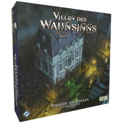Fantasy Flight Games Mansions of Madness: Second Edition - Streets of Arkham Mansions of Madness: Second Edition - Streets of Arkham: Expansion Board game Role-playing