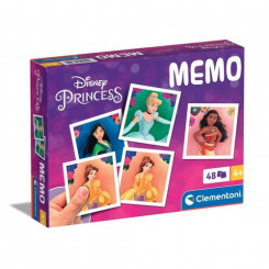 Карточная игра Clementoni Memo Princess 2024 на память