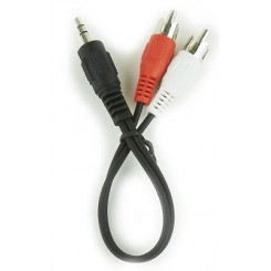 Cable Audio 3.5Mm To 2Rca 0.2M / Cca-458 / 0.2 Gembird