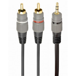 Cable Audio 3.5Mm To 2Rca 10M / Gold Cca-352-10M Gembird