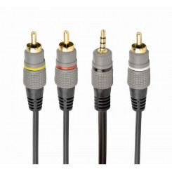 Cable Audio 3.5Mm 4Pin To 3Rca / Av 1.5M Ccap-4P3R-1.5M Gembird