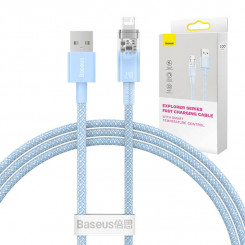 Baseus Explorer USB to Lightning Fast Charging Cable 2.4A 1M (Blue)