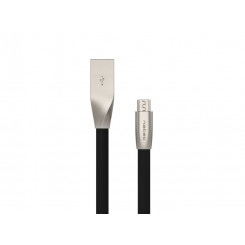 Natec Prati, Кабель USB Micro — Type A, 1 м, черный Natec USB Type-A Micro USB