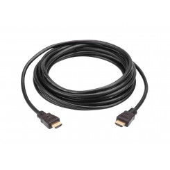Высокоскоростной кабель HDMI Aten 2L-7D20H, 20 м, с Ethernet Высокоскоростной кабель HDMI Aten с Ethernet, черный, HDMI-HDMI, 20 м