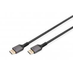 Digitus DisplayPort Connector Cable 1.4 Black DP to DP 1 m