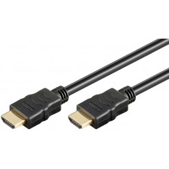 Goobay kiire HDMI-kaabel Ethernetiga Must HDMI-HDMI 0,5 m 0,5 m