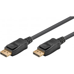Goobay DisplayPort connector cable 2.0 Black DP to DP 2 m