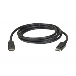 Aten DisplayPort rev.1.2 Cable Black DP to DP 3 m