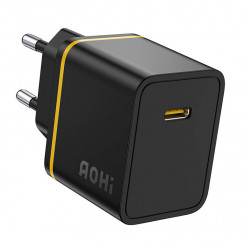 Сетевое зарядное устройство AOHI A325, 30 Вт USB-C (черное)
