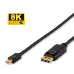 MicroConnect Mini DisplayPort 1.4 to DisplayPort Cable, 1m