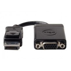 Dell VGA output - 15 pin HD D-Sub (HD-15) . 1 x DisplayPort - 20 pin DisplayPort, black