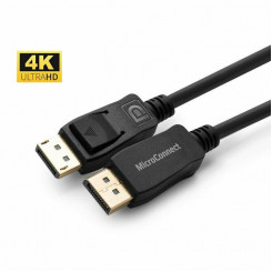 MicroConnect 4K DisplayPort 1.2 Cable, 0,5m