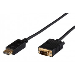 MicroConnect DisplayPort 1.2 – VGA kaabel 0,5m