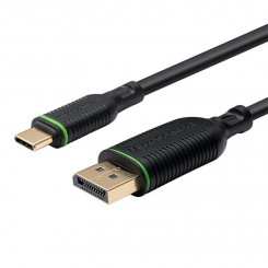 Адаптер MicroConnect USB-C — DisplayPort, кабель 0,5 м
